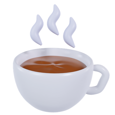 Café caliente  3D Icon