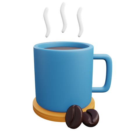 Café caliente  3D Icon