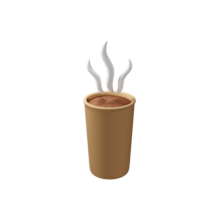 Café caliente  3D Icon