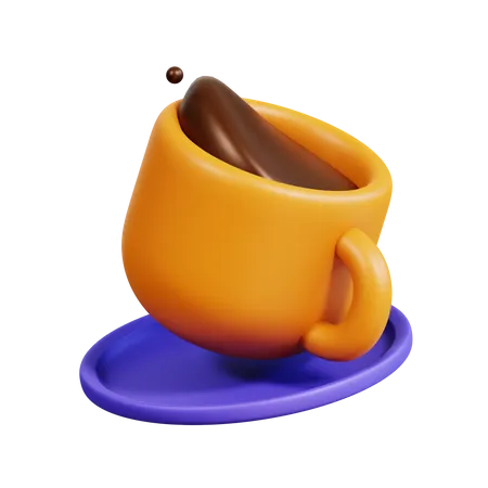 Café caliente  3D Icon