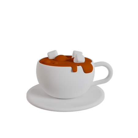Café caliente  3D Icon