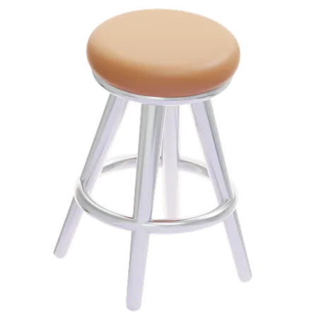 Cafe chair  3D Icon