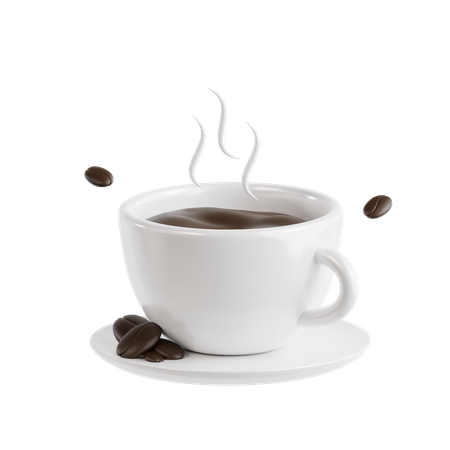 Café chaud  3D Icon