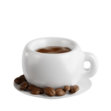 Café chaud  3D Icon