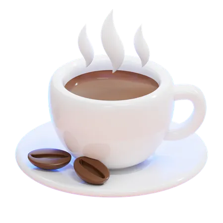 Café chaud  3D Icon