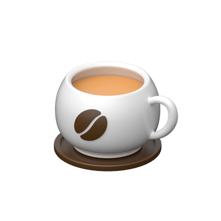 Café chaud  3D Icon