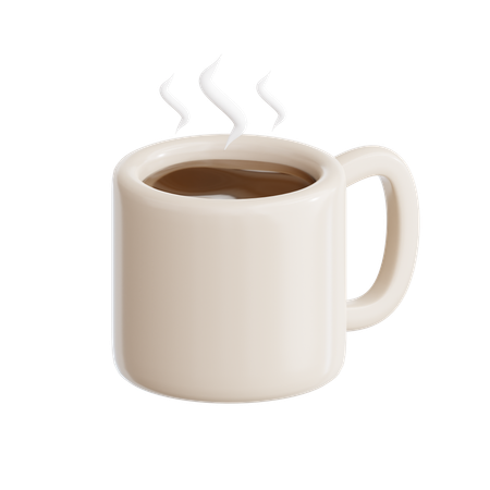 Café chaud  3D Icon