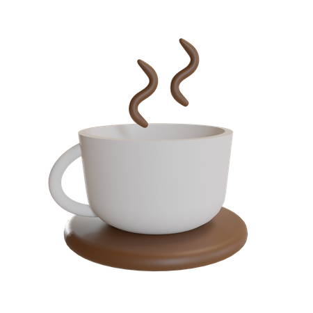 Café chaud  3D Icon