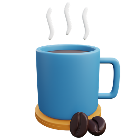 Café chaud  3D Icon