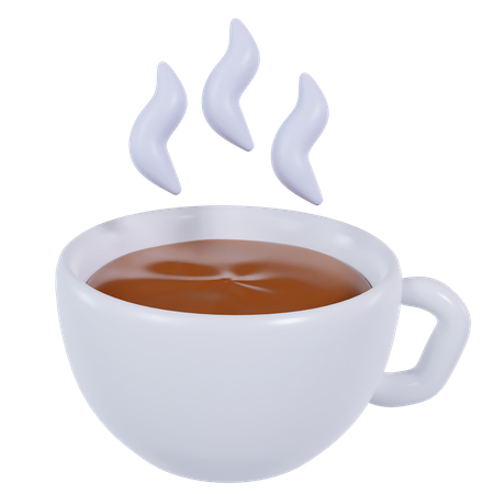 Café chaud  3D Icon