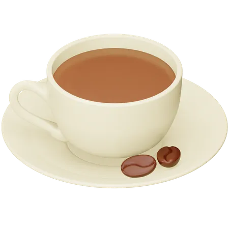 Café chaud  3D Icon