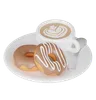 café com donut