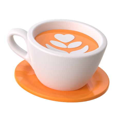 Latté  3D Icon