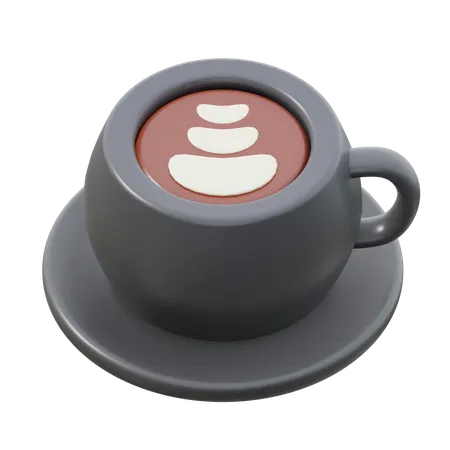 Latté  3D Icon