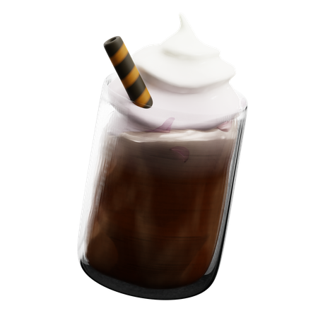 Café crema  3D Icon