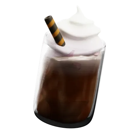 Café crema  3D Icon