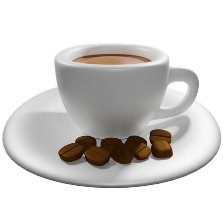 Café dans une tasse  3D Icon