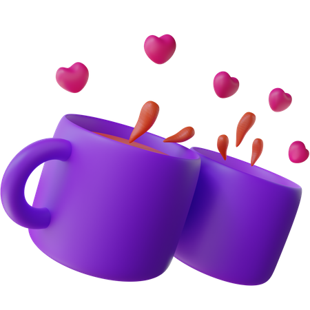 Café do dia da mulher  3D Icon