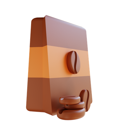 Café em pó  3D Icon