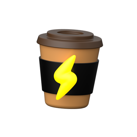Energia do café  3D Icon