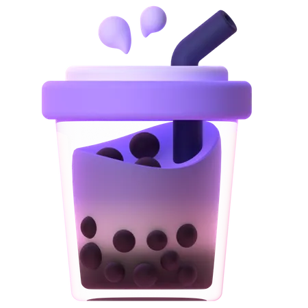 Café froid  3D Icon