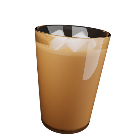 Café gelado  3D Icon