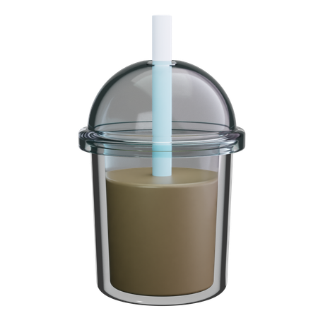 Café gelado  3D Icon