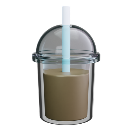 Café glacé  3D Icon