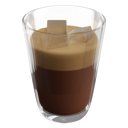 Café glacé  3D Icon