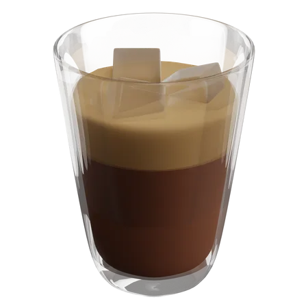 Café glacé  3D Icon