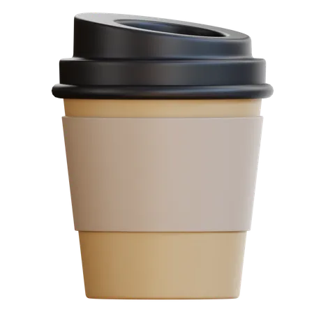 Tasse à café en papier  3D Icon