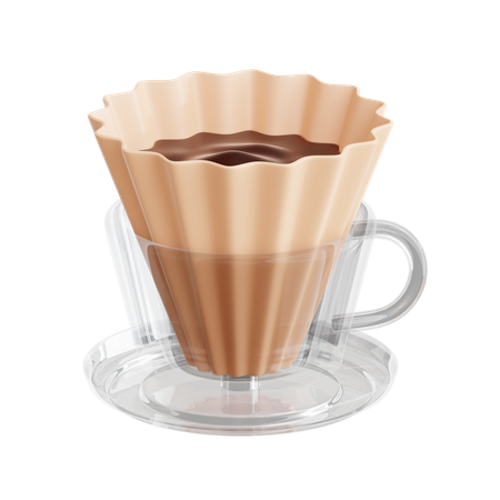 Goteo de cafe  3D Icon