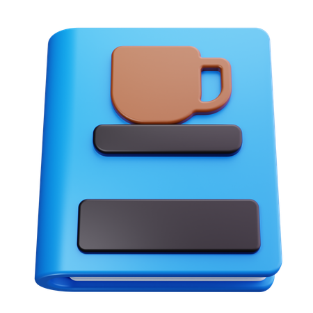 Cardápio de café  3D Icon