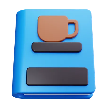 Cardápio de café  3D Icon