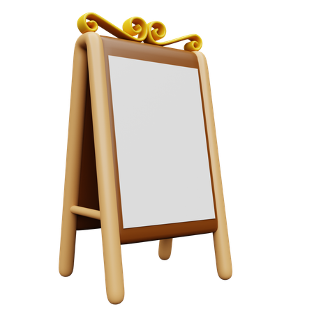 Cafe Menu  3D Icon