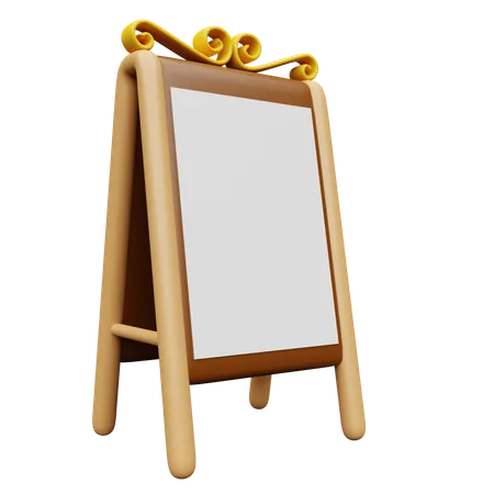 Cafe Menu  3D Icon