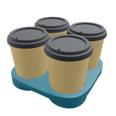 Tirar café  3D Icon