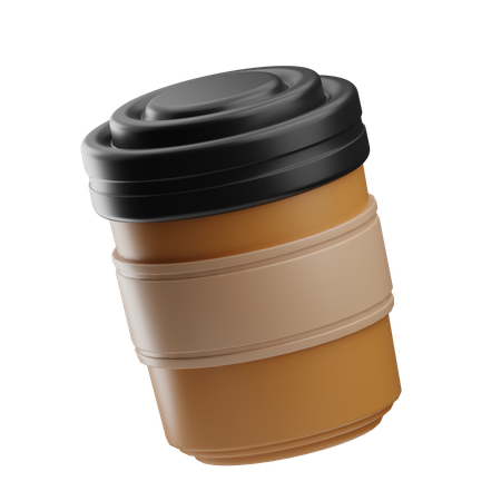 Tirar café  3D Icon