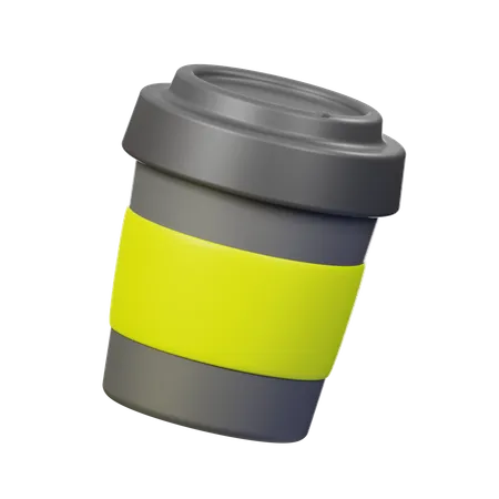 Tirar café  3D Icon