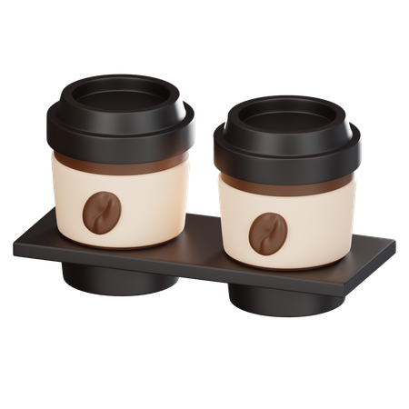 Cafe para llevar  3D Icon