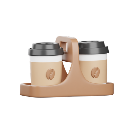 Cafe para llevar  3D Icon