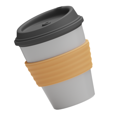 Llevar cafe  3D Icon