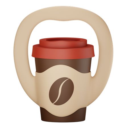 Llevar cafe  3D Icon