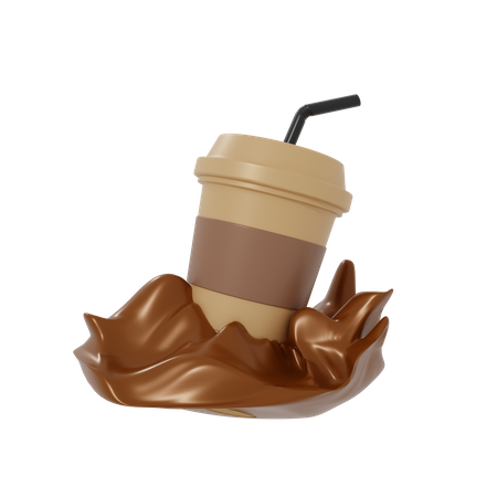 Cafe para llevar  3D Icon