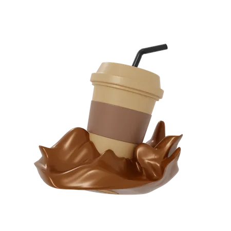 Cafe para llevar  3D Icon