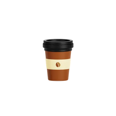 Café para viagem  3D Icon