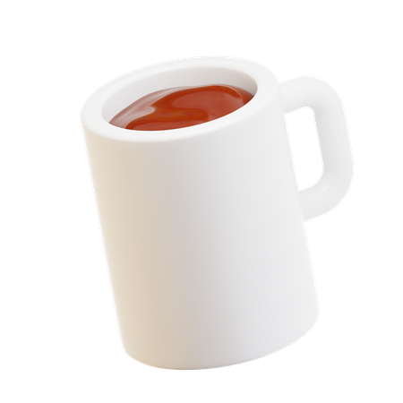 Podcast café  3D Icon