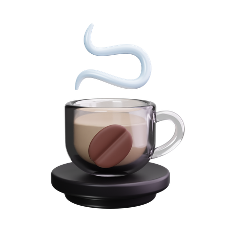 Café quente  3D Icon