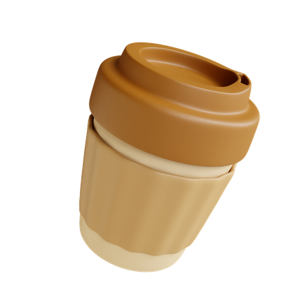 Café quente  3D Icon