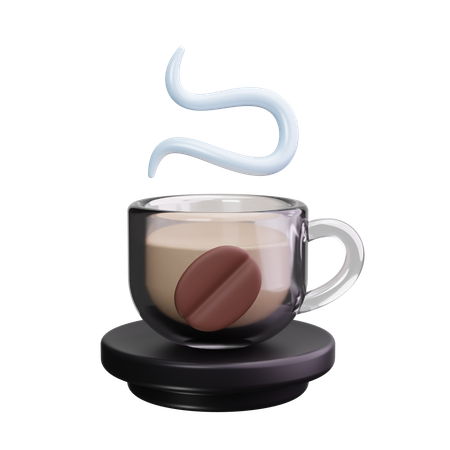 Café quente  3D Icon